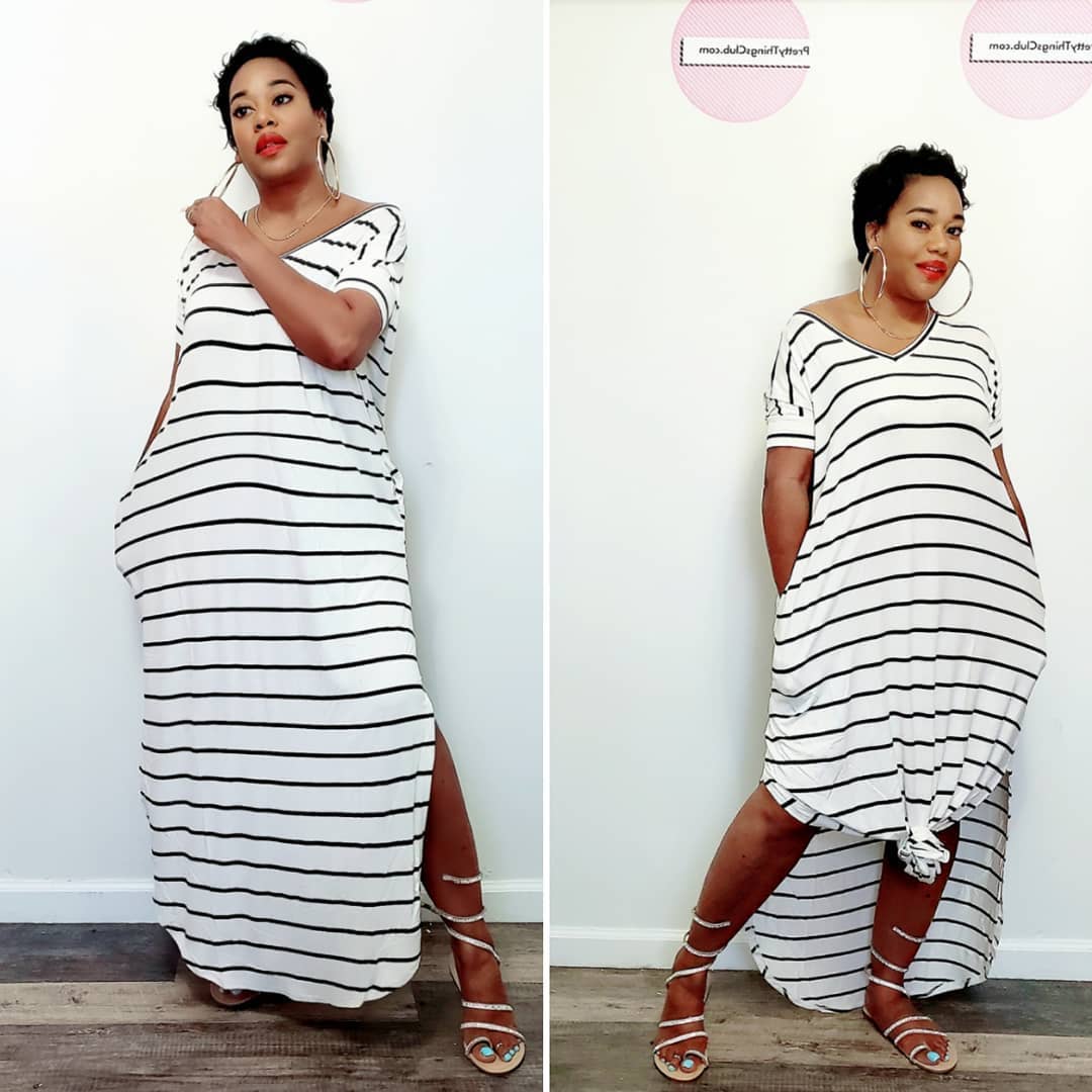 Queening- T-Shirt Maxi