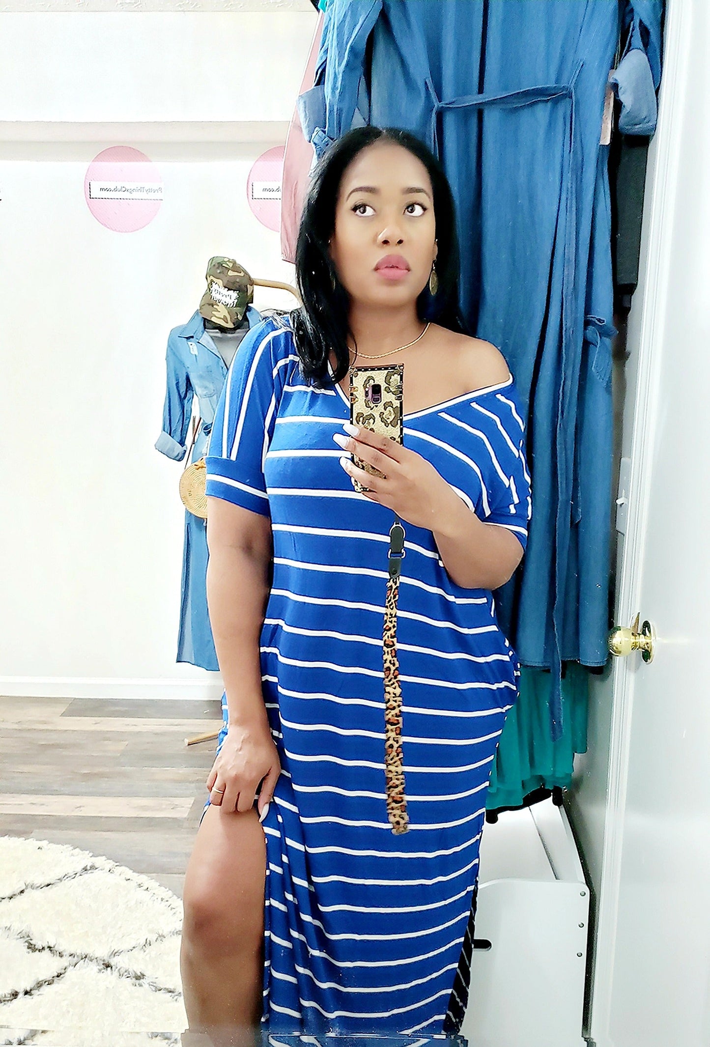 Queening- T-Shirt Maxi