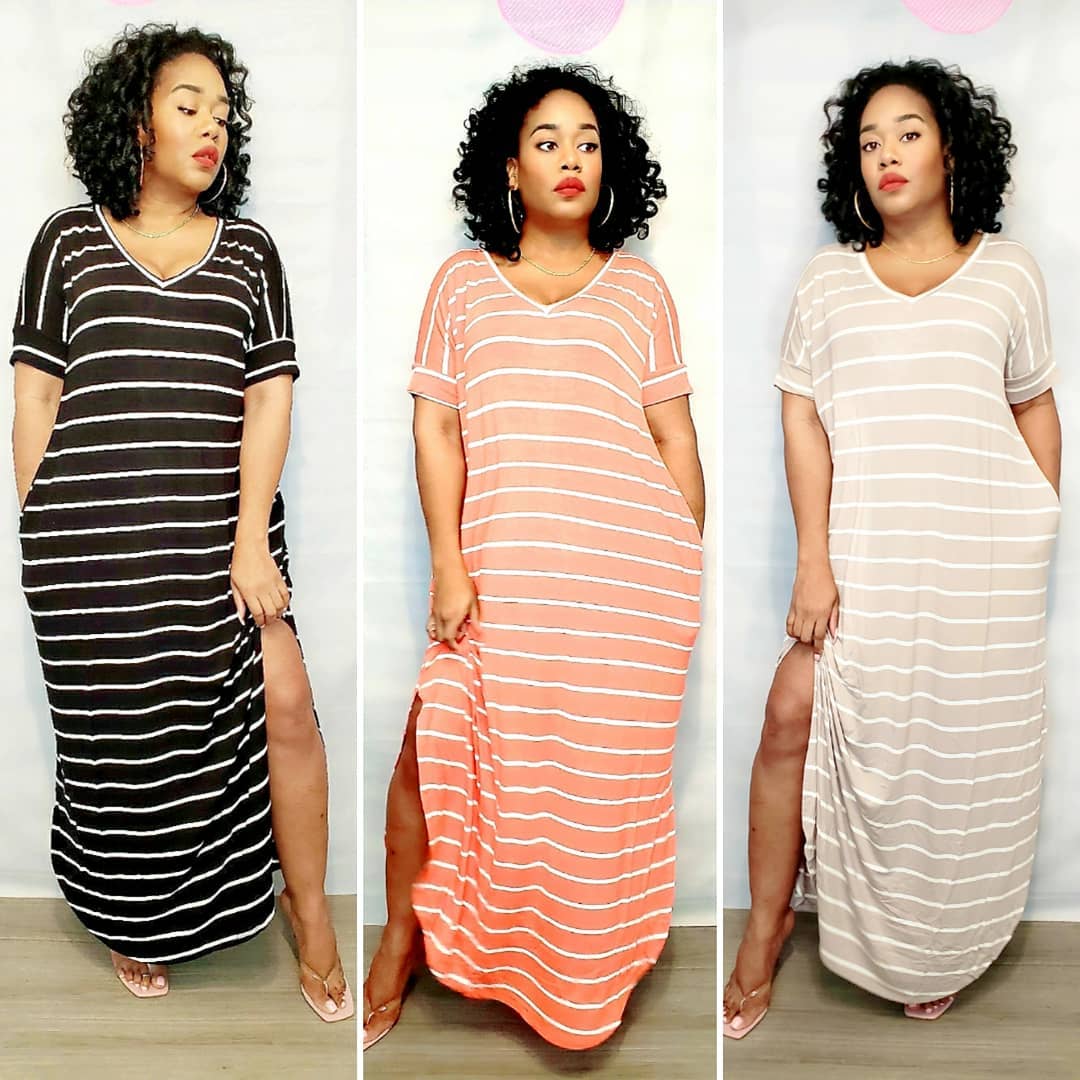Queening- T-Shirt Maxi