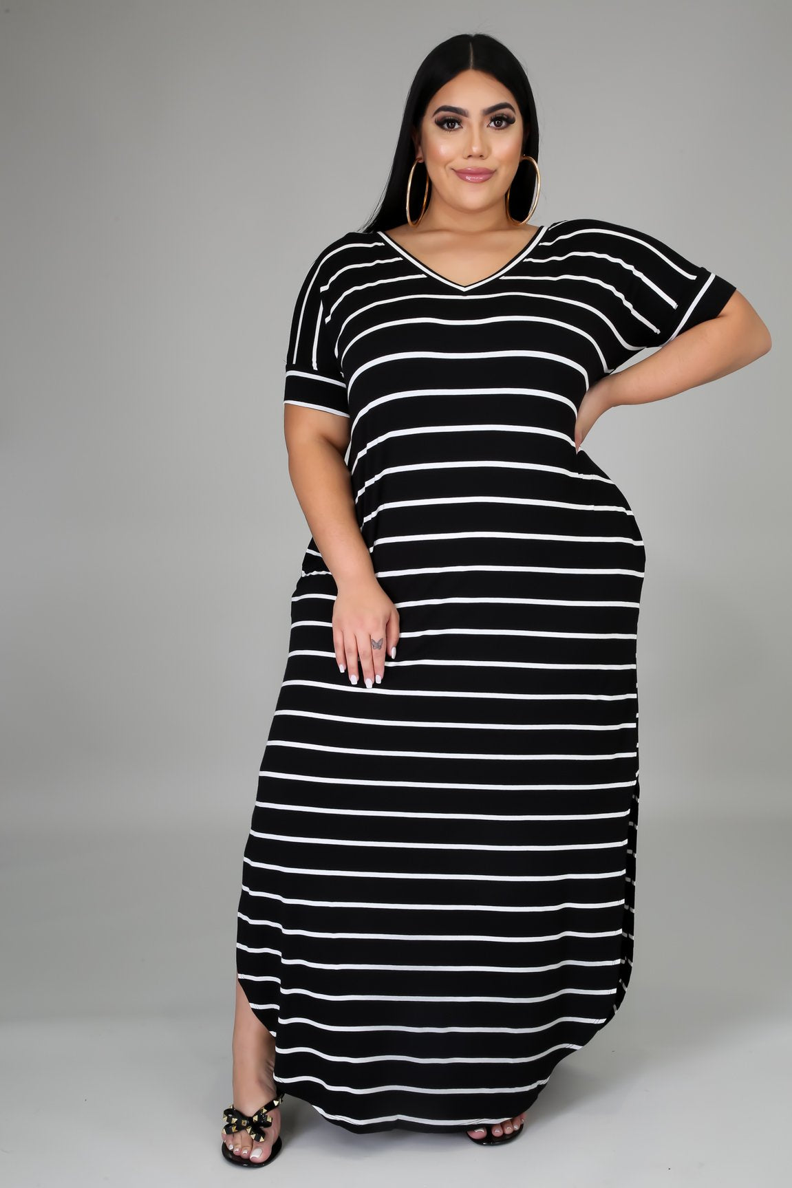 Queening- T-Shirt Maxi