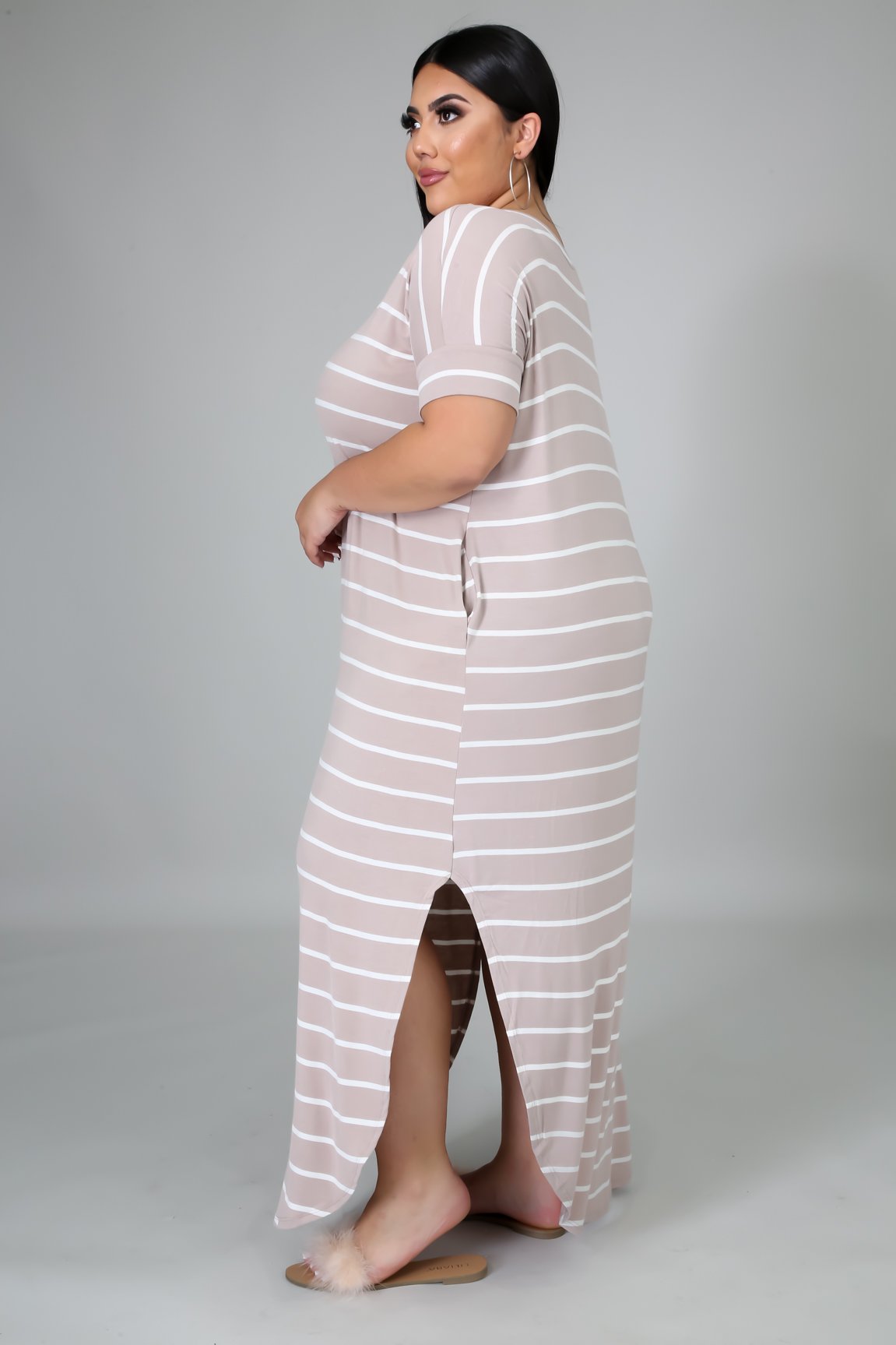 Queening- T-Shirt Maxi