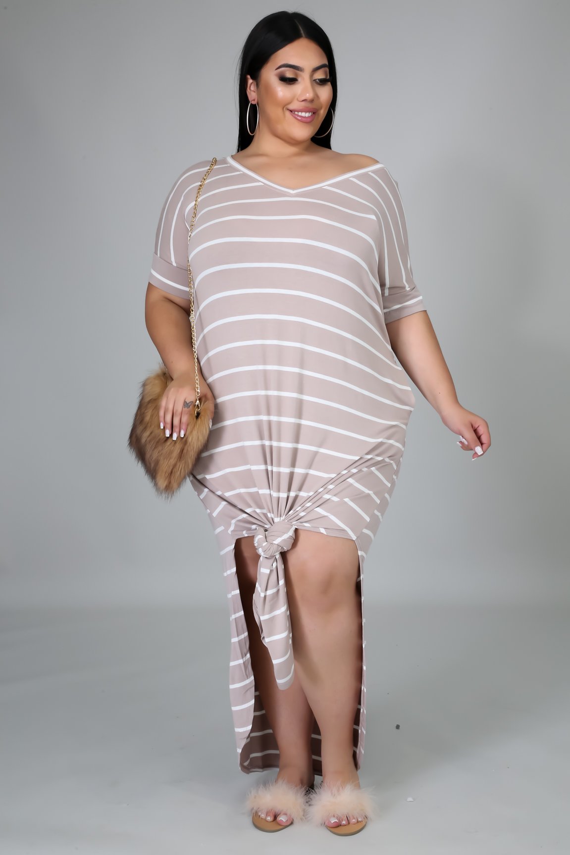 Queening- T-Shirt Maxi