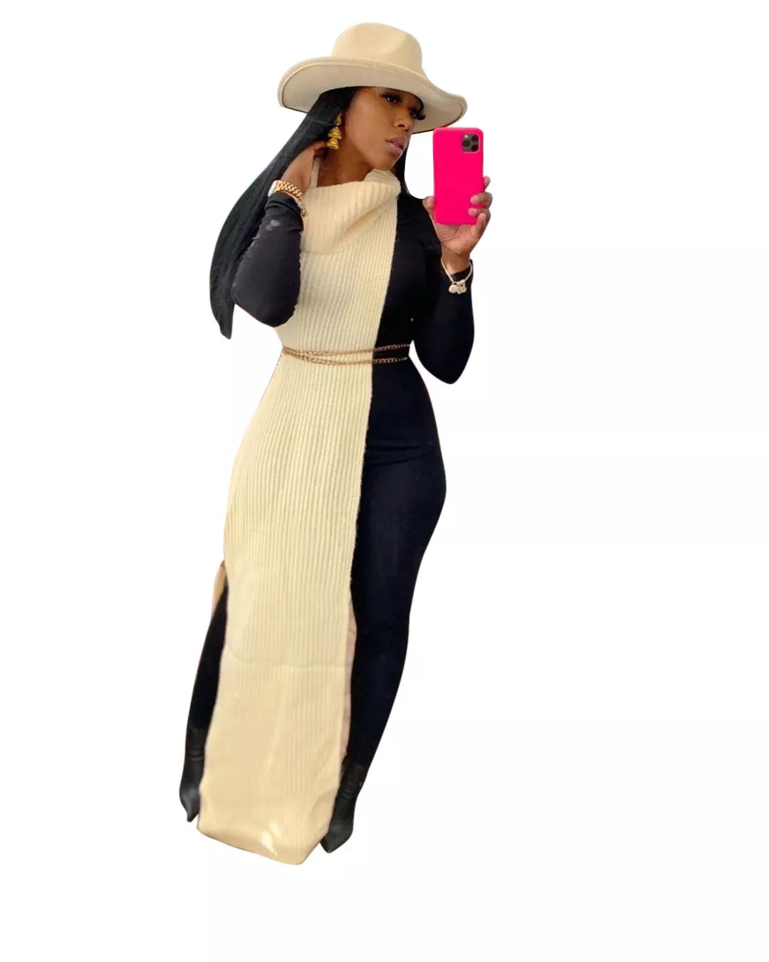 Excuse My Fly- Pull Over Long Cardigan