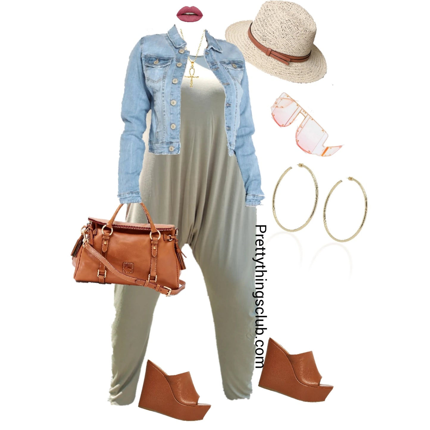 Slay Day- Sleeveless Jumpsuit