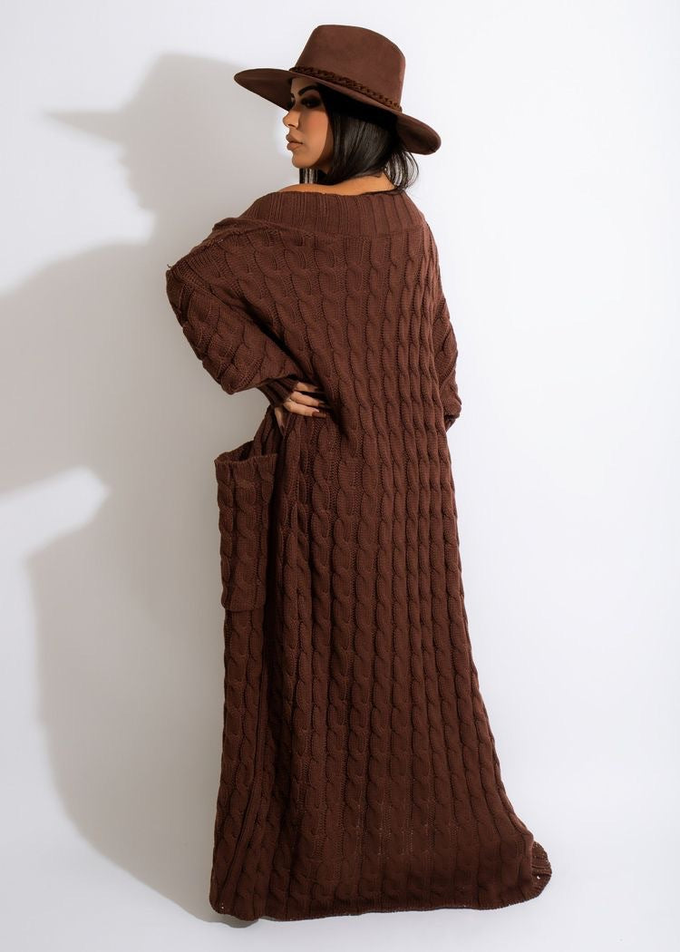 Rich & Ready- Long Cardigan Duster