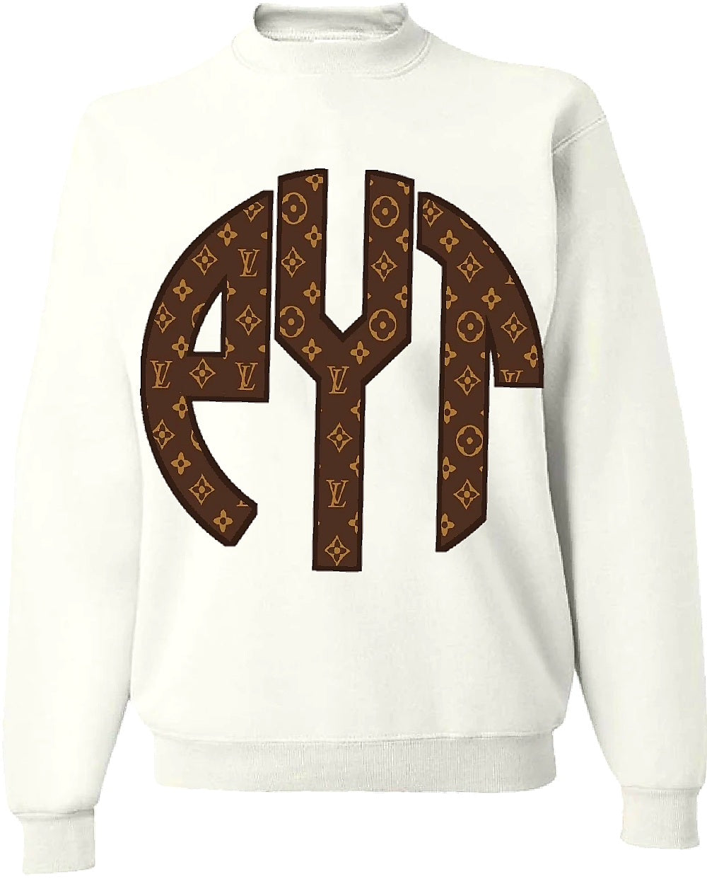 Pretty Young Thang- Logo Print Sweatshirt