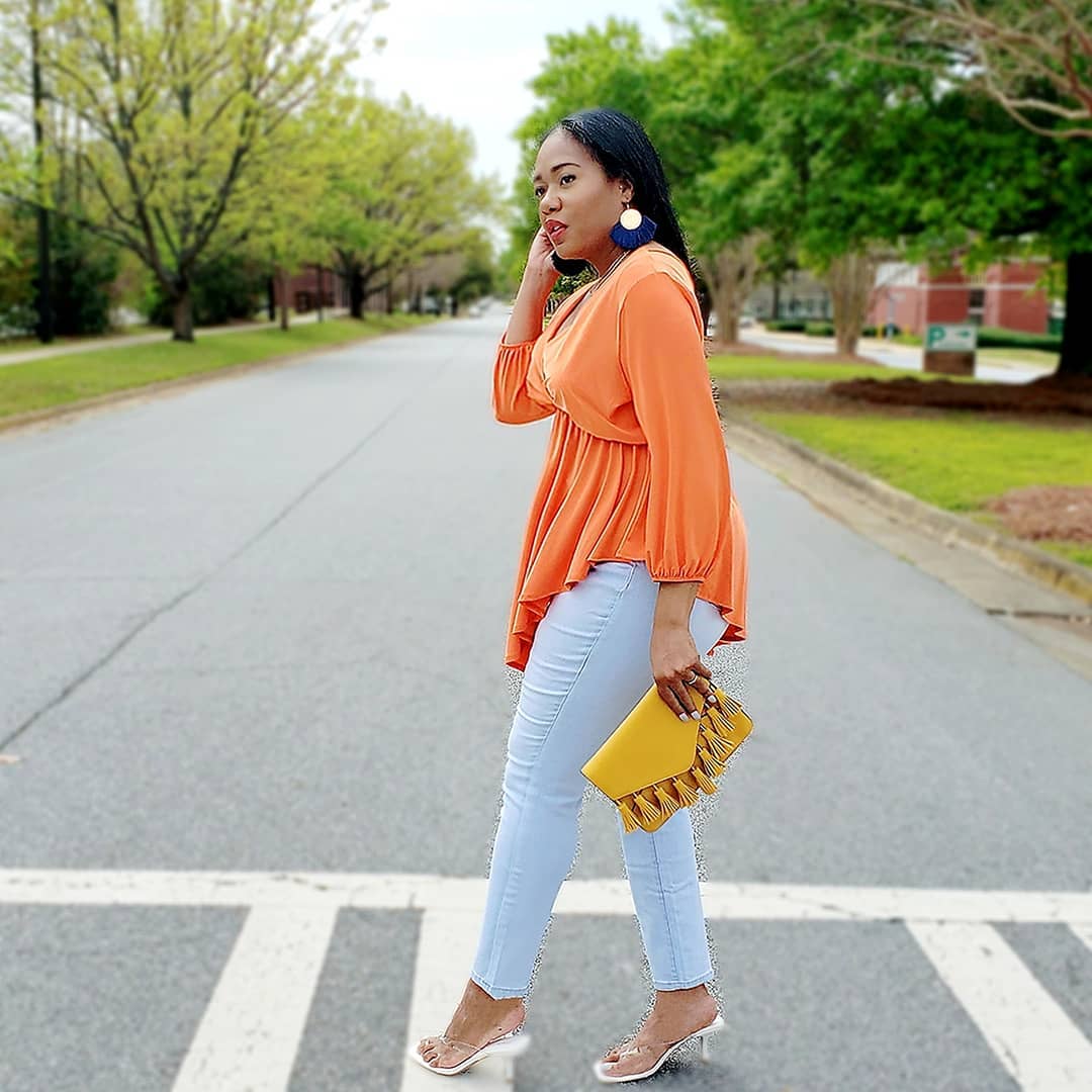 SNATCHED WAIST- WRAP FRONT TOP