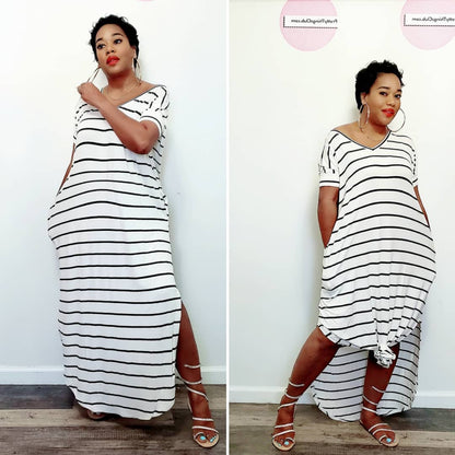  Queening- T-Shirt Maxi