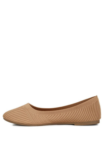 Ammie Solid Casual Ballet Flats