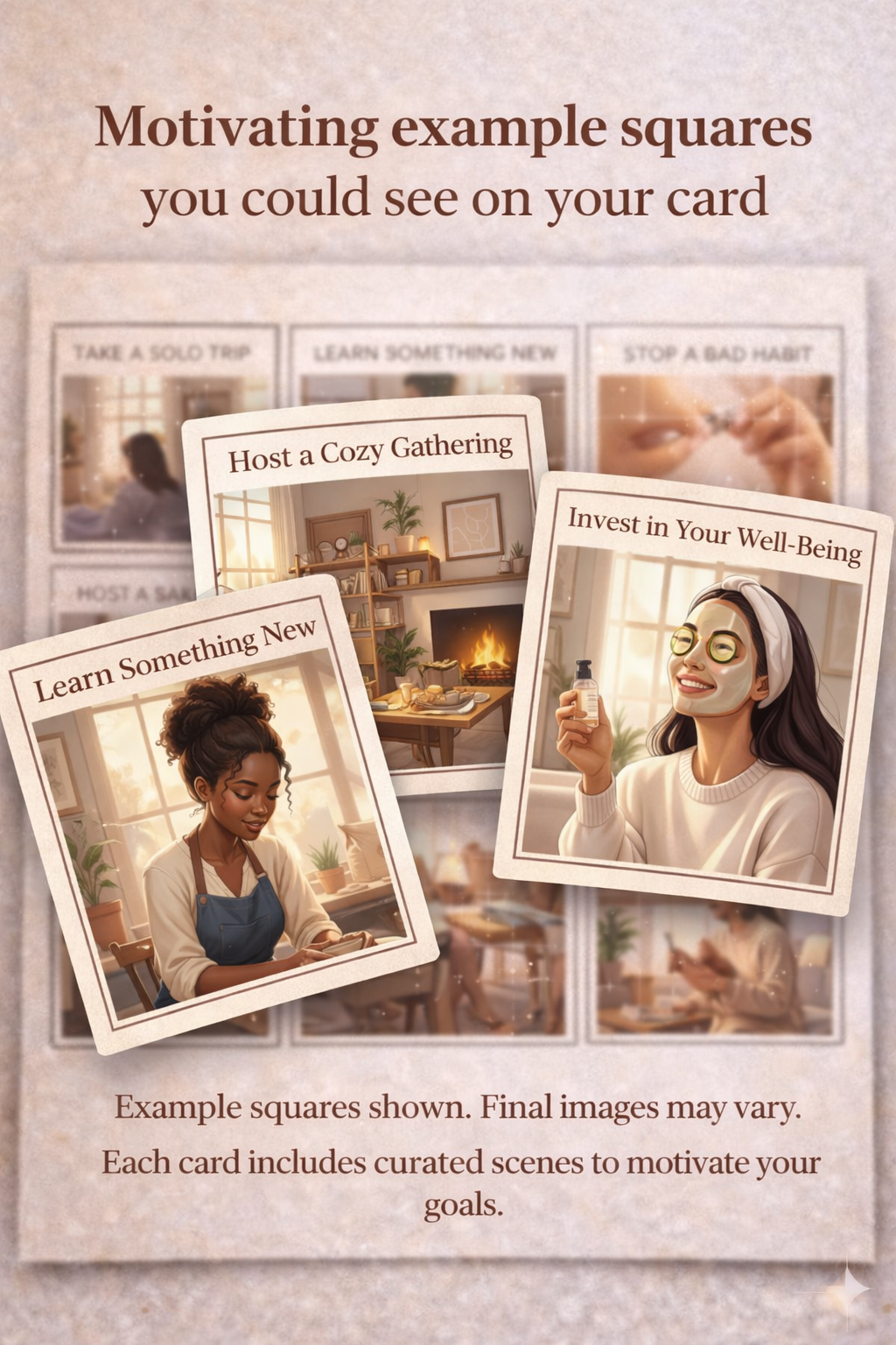 Pretty Pace™ 2026 Vision Bingo –  Neutral WW/Edition PRODUCT B