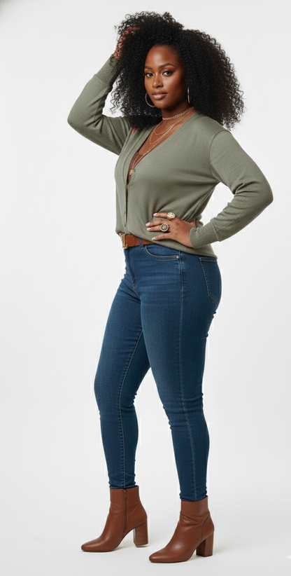 Pull It Together- Button Front Cardigan