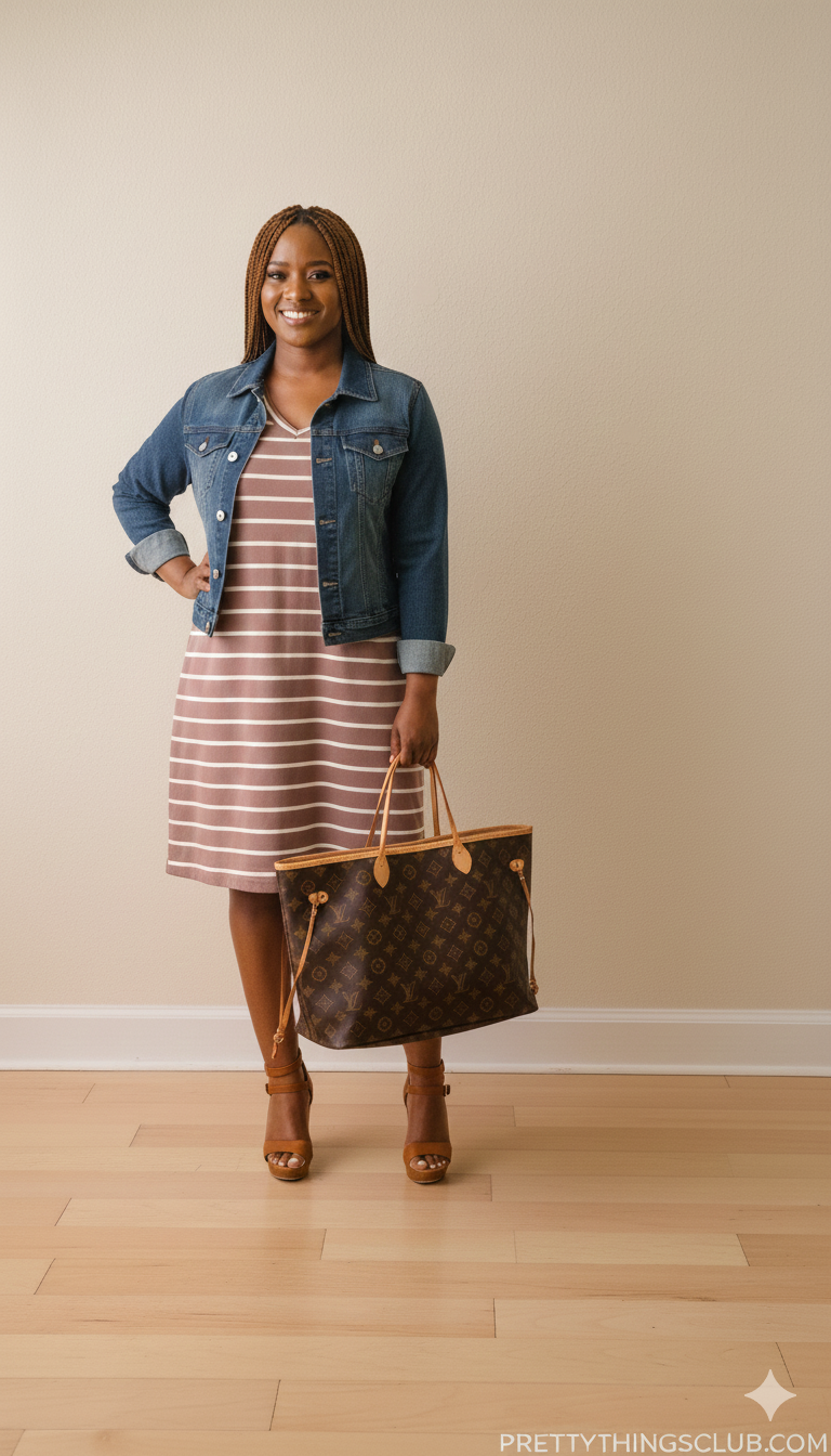 Styled Up- Tee shirt Dress