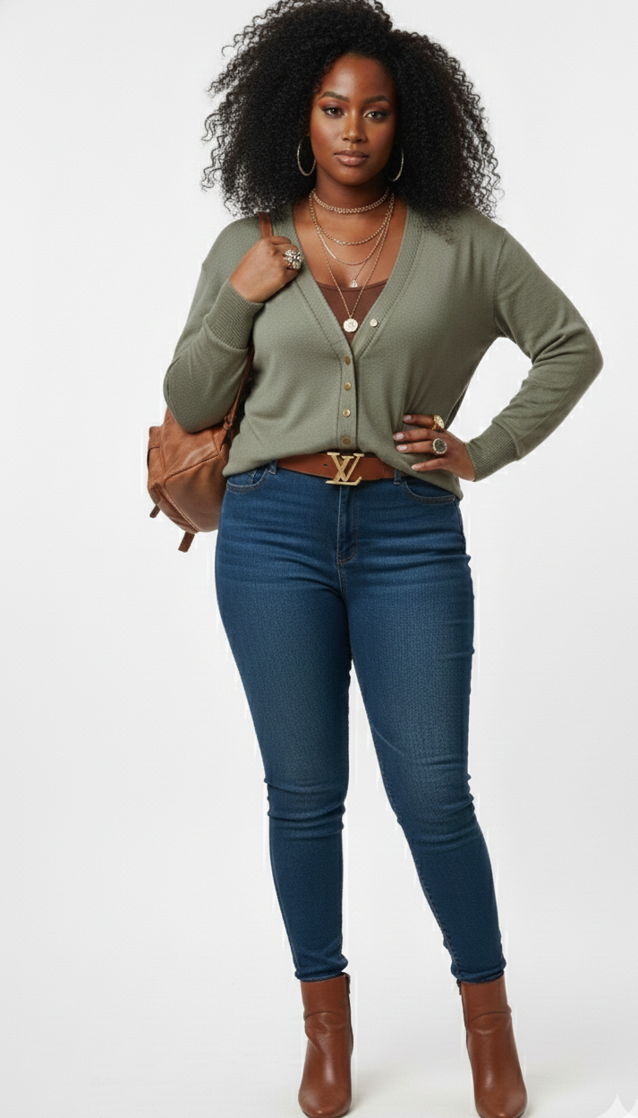 Pull It Together- Button Front Cardigan