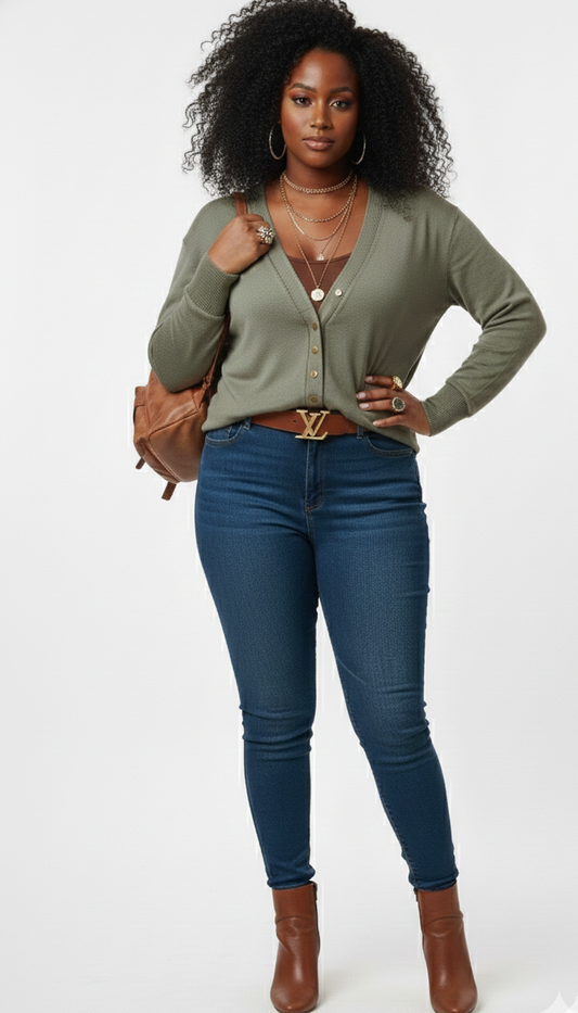 Pull It Together- Button Front Cardigan