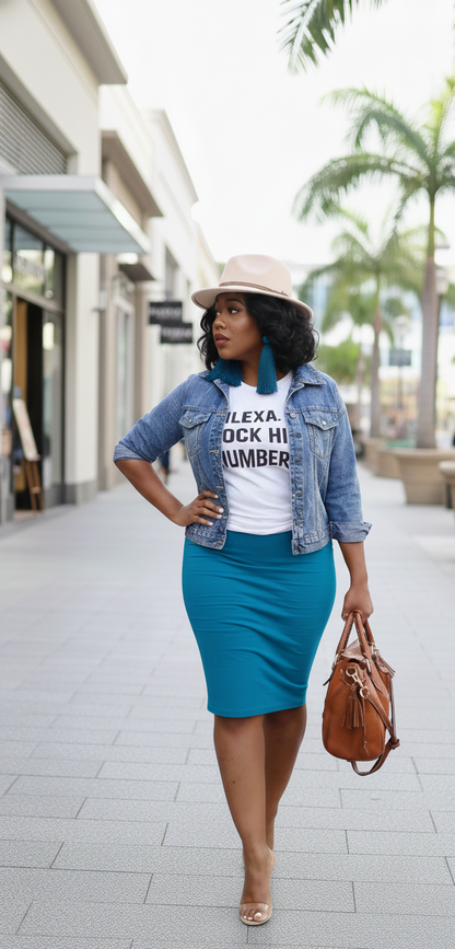 Fashionista- Stylish Midi Skirts