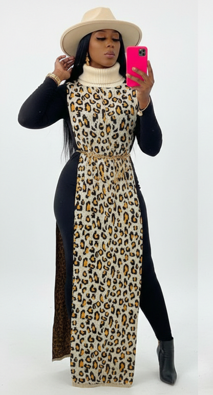 Excuse My Fly- Pull Over Long Cardigan