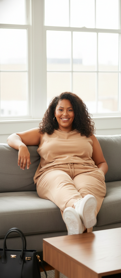 Unbothered Lux -Lounge Set