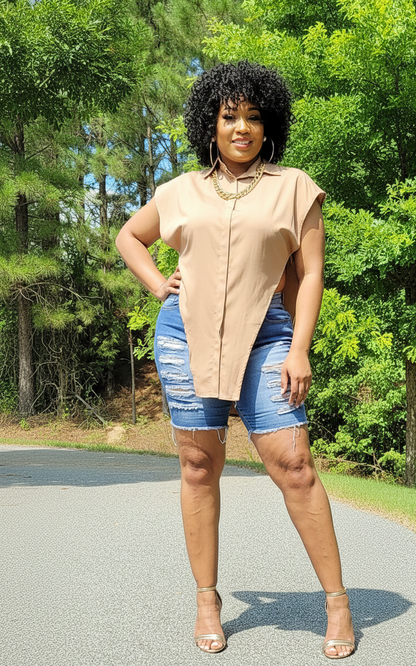 Baby Girl- Split Sides Top