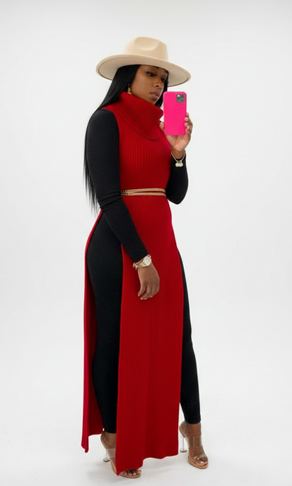 Excuse My Fly- Pull Over Long Cardigan