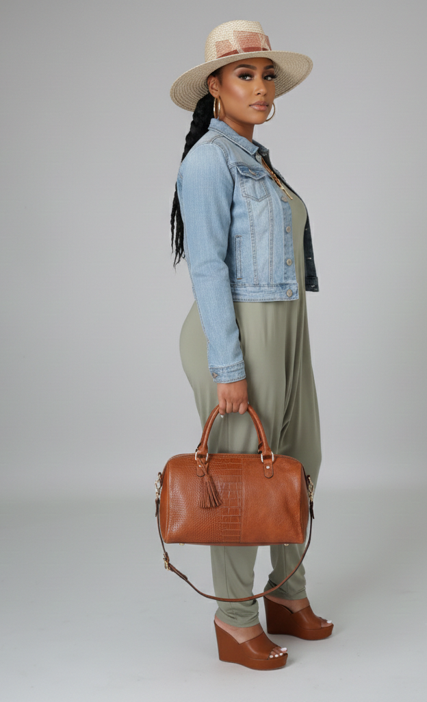 Slay Day- Sleeveless Jumpsuit