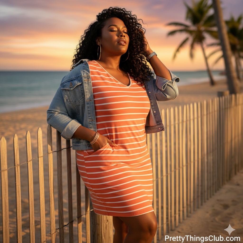 Styled Up- Tee shirt Dress