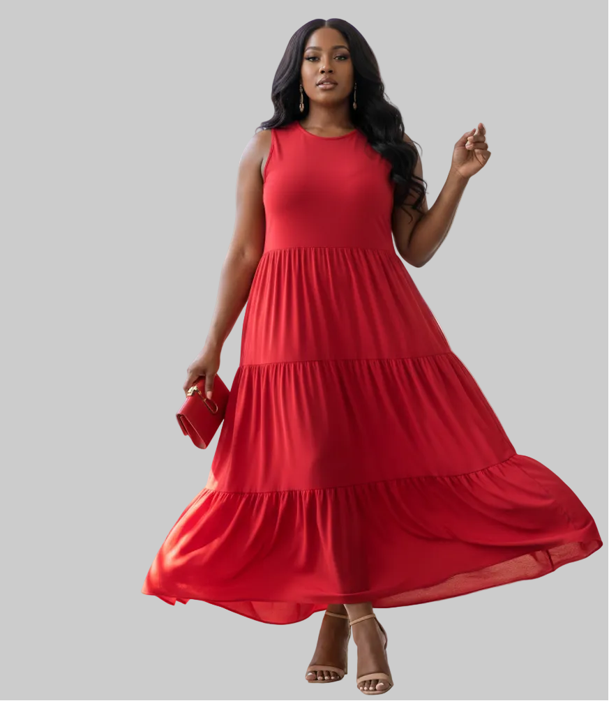 The Perfect Maxi- Sleeveless Dress