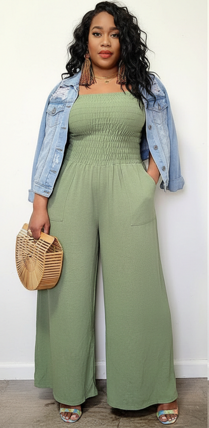 SMOOTHIE- Wide-leg Jumpsuit