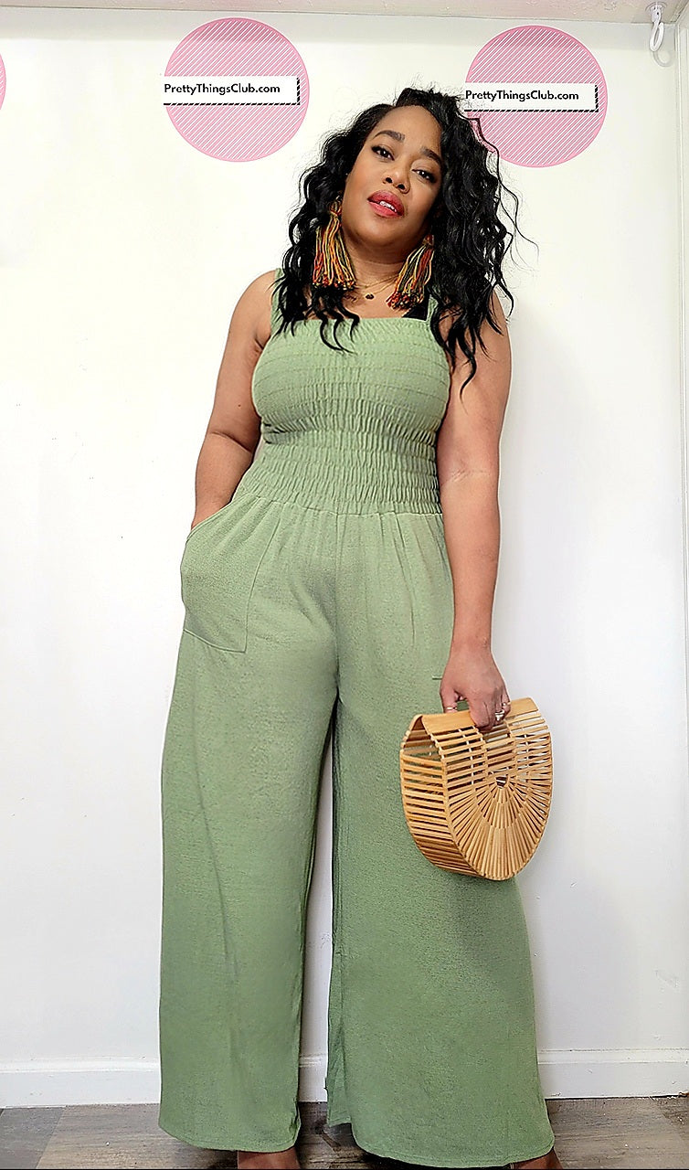 SMOOTHIE- Wide-leg Jumpsuit