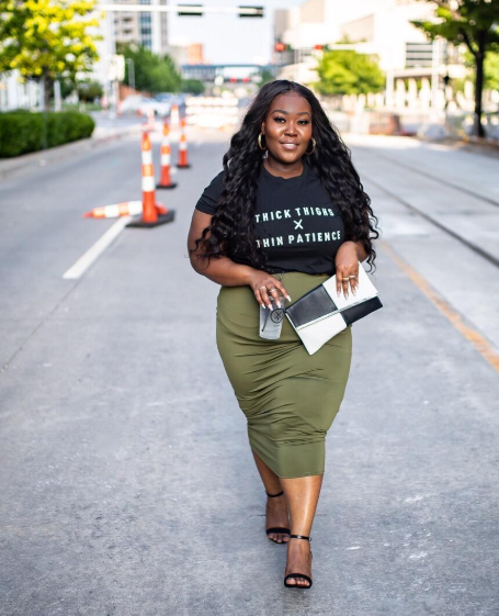 Thick Thighs- Printed Tee