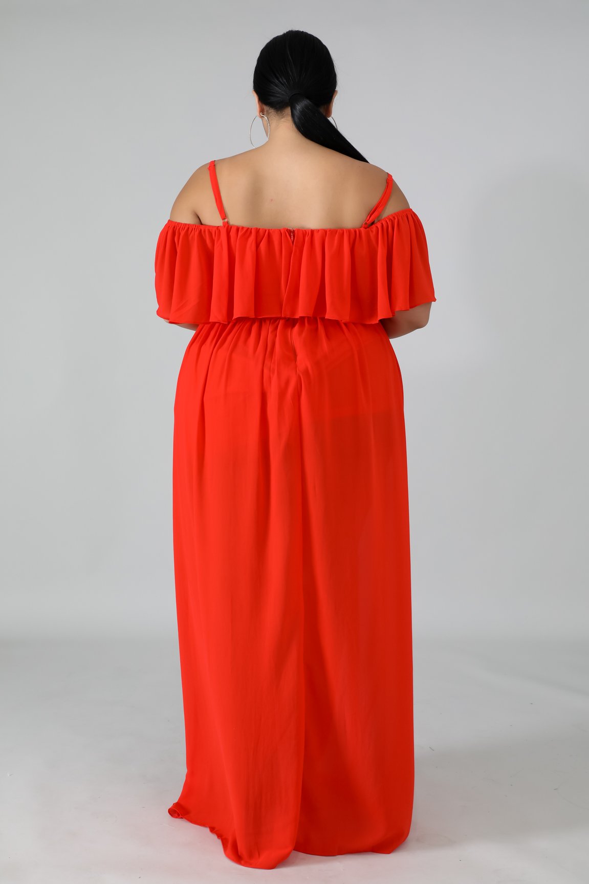 Killing Them Softly-Maxi Dress with belt