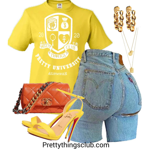 Pledge Pretty- Assorted Colors Tee