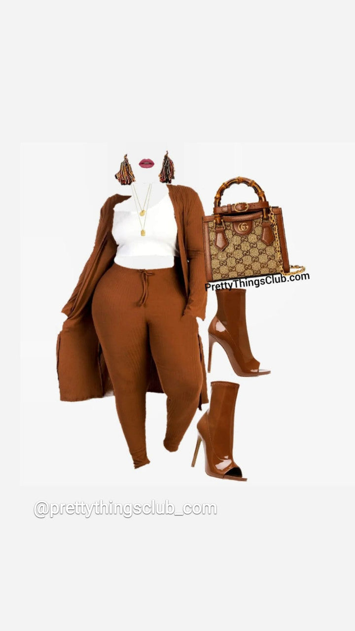 So Fly- Long Cardigan Set