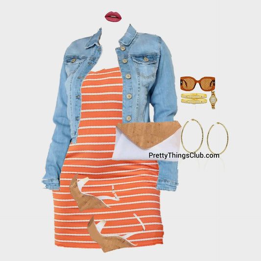 Styled Up- Tee shirt Dress