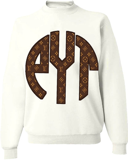 Pretty Young Thang- Logo Print Sweatshirt