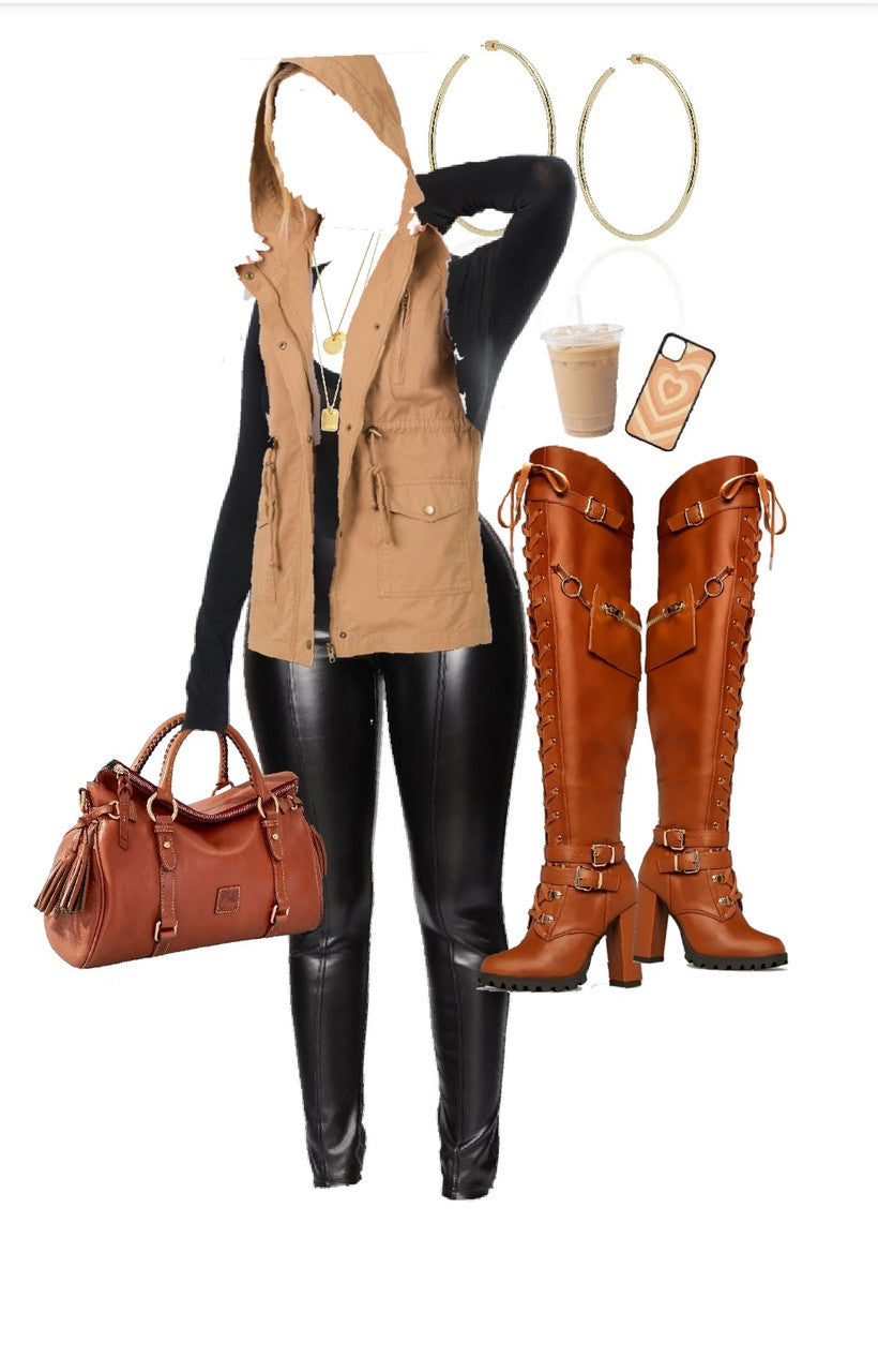 Major Moves- Hoodie Vest