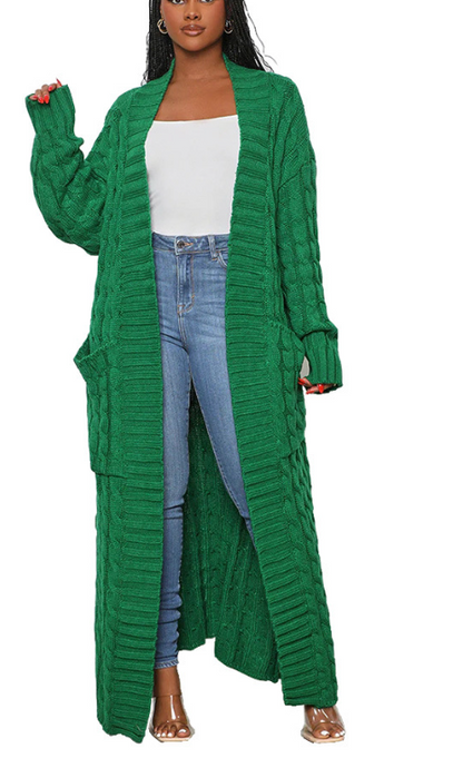 Rich & Ready- Long Cardigan Duster 