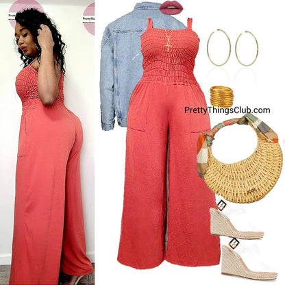SMOOTHIE- Wide-leg Jumpsuit